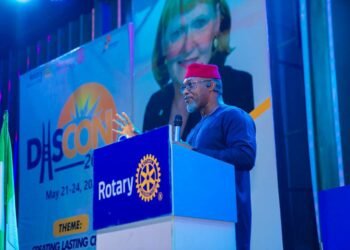 Osita Chidoka at Rotary International conference