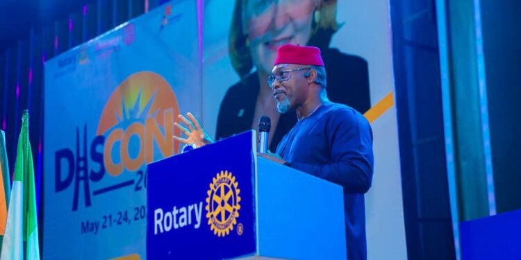 Osita Chidoka at Rotary International conference