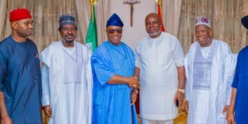 Senate President Godswill Akpabio hosts Ukachukwu