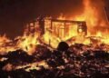 Fire razes morning market in Rivers