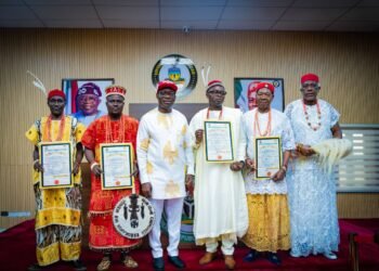 Soludo issues certificates to four traditional rulers