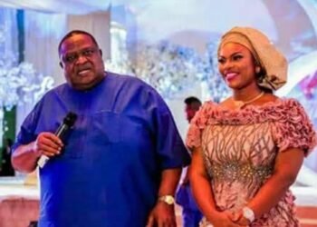 Chief Emmanuel Iwuanyanwu and Wife Frances