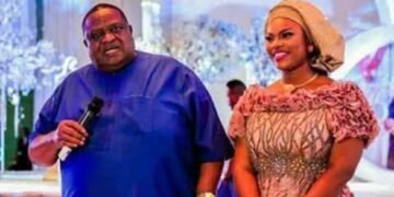 Chief Emmanuel Iwuanyanwu and Wife Frances