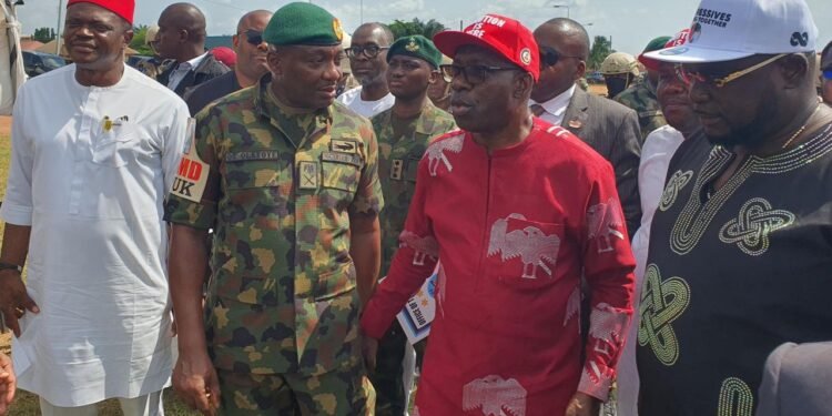 Soludo visits army