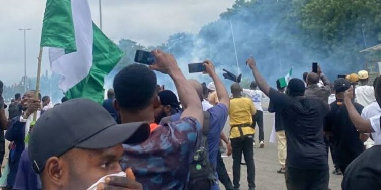 Protests erupt in Abuja over hardship and insecurity