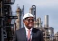 Aliko Dangote in Dangote Refinery