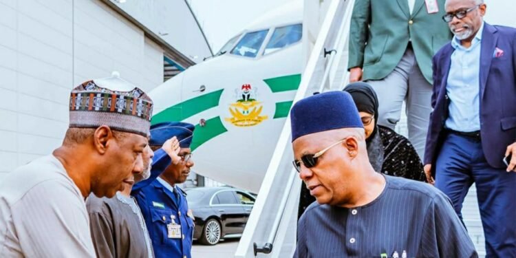 Shettima leads delegates to London for Buhari’s remains