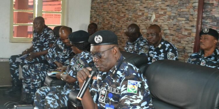 CP Ikioye Orutugu as police ban gatherings in Anambra