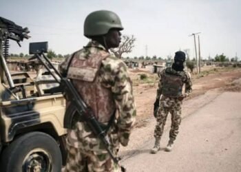 Nigerian troops
