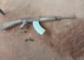 AK-47 Rifle recover in building in Anambra