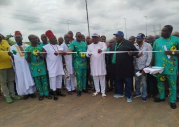 LG boss commissioning road project in Obosi