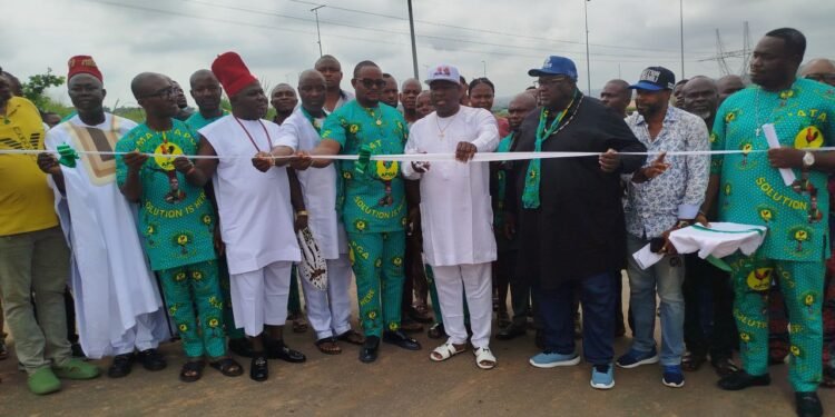 LG boss commissioning road project in Obosi