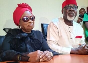 George Moghalu and Mrs Okaro