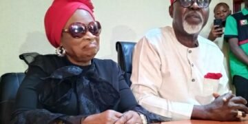 George Moghalu and Mrs Okaro