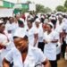 Nurses on strike