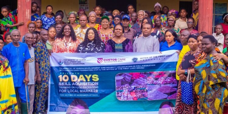 Enugu First Lady Begins Training for Attack Victims