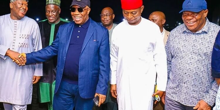 Akpabio Returns, Dismisses Ill-Health Rumours
