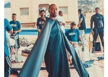 Ezeh – Nigerian Fashion Designer Breaks Guinness World Record With Robe Featuring Longest Sleeves