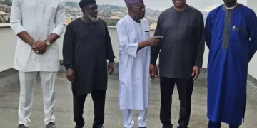 Peter Obi Visits Obasanjo, Olubadan, Calls for Unity and a New Nigeria