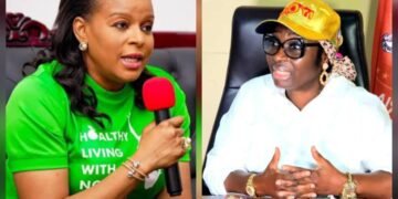 Mrs Nonye Soludo and Senator Uche Ekwunife