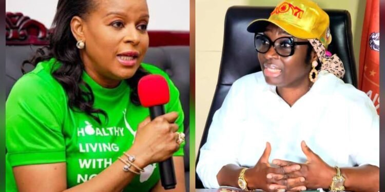 Mrs Nonye Soludo and Senator Uche Ekwunife