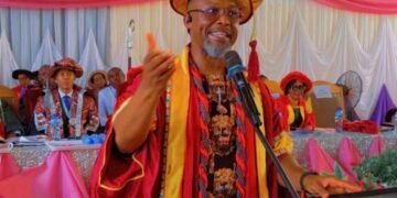 Osita Chidoka speaking at Paul University Convocation