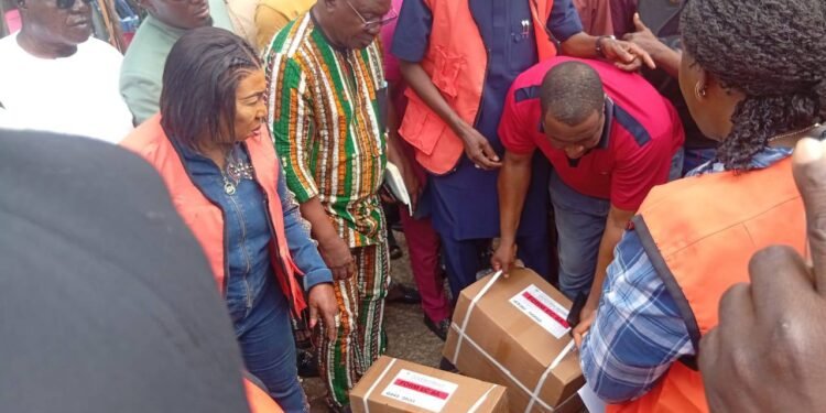 INEC distributes sensitive materials