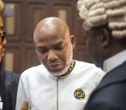 Nnamdi Kanu in Court