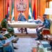 president bola tinubu and service chiefs VIPs