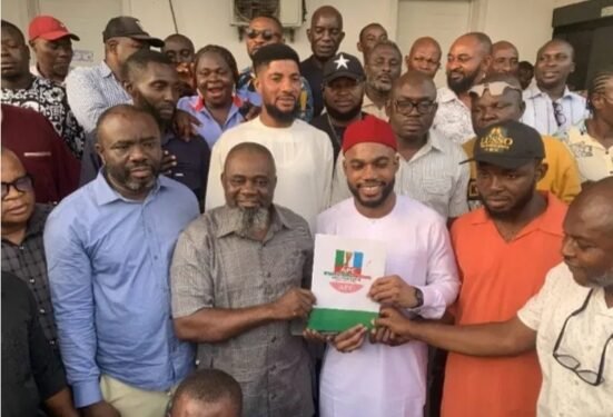 Umahi’s Son Osborne Picks APC Chairmanship Form in Ebonyi
