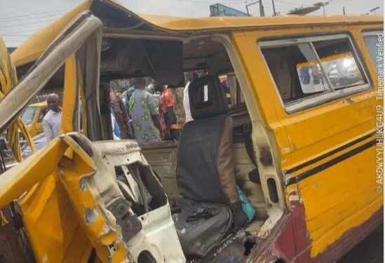 Multiple Vehicle Crashes Spark Chaos on Key Lagos Highways