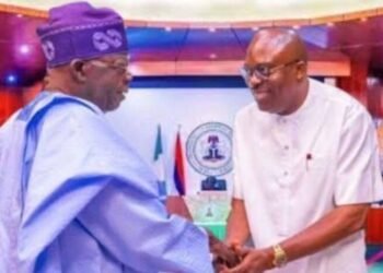 Fubara and Tinubu as Rivers State House of Assembly Suspends Impeachment Proceedings