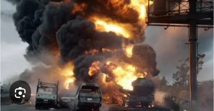 ‎Truck crashes into church, sparking fire disaster in Anambra  ‎