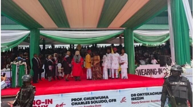 ‎Chukwuma Soludo secures second term, takes oath of office