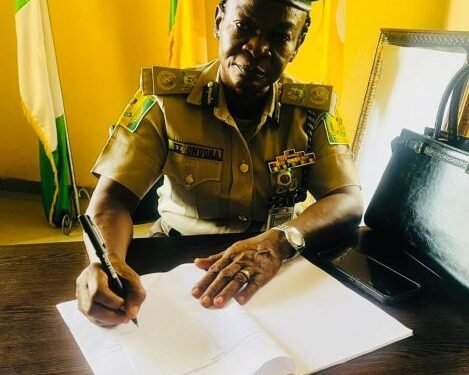 NCOS Anambra Gets First Female Controller in Historic Leadership Shift