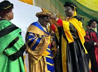 Soludo Decorates Bishop Kukah as Chancellor of COOU in Historic Ceremony