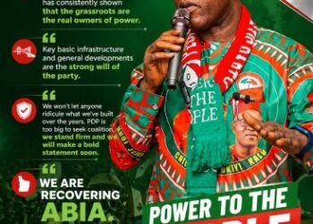 Abia PDP Declares: No Amount of Threat, Intimidation Can Stop Us in 2027