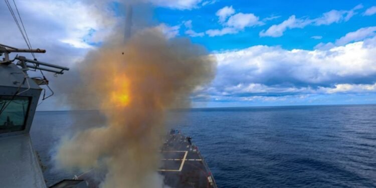 Strait of Hormuz Security Operation Intensifies as U.S. Destroys Iranian Boats, Intercepts Missiles