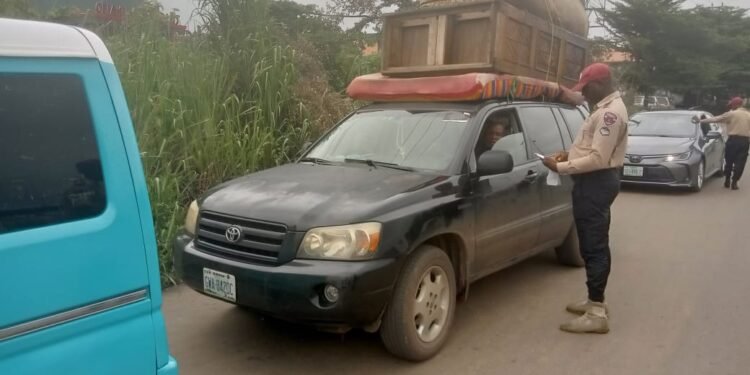 FRSC Operation Total Compliance Nets 121 Drivers in Anambra
