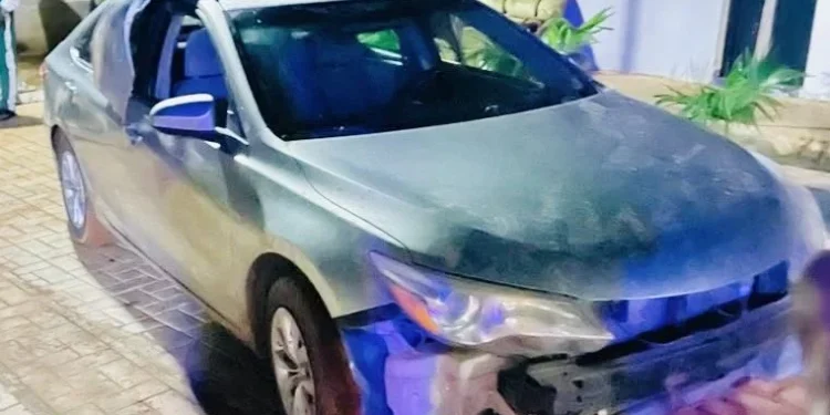Ogun Police recover stolen Toyota Camry under 8hours at Ifo hotel