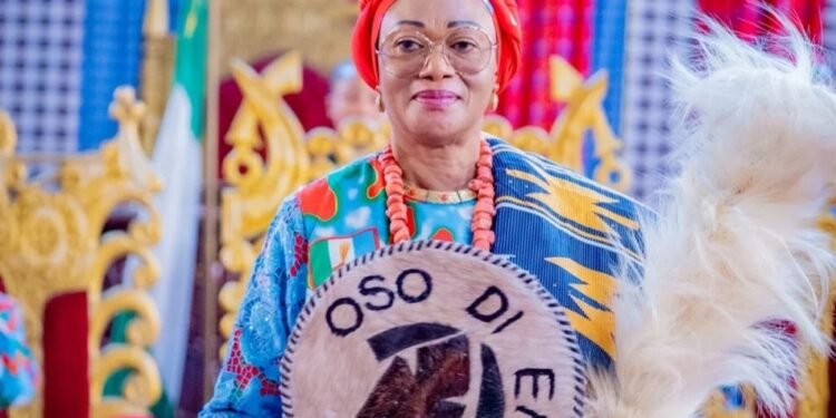 Oluremi Tinubu Receives Oso Di Eme I Chieftaincy Title in Imo State