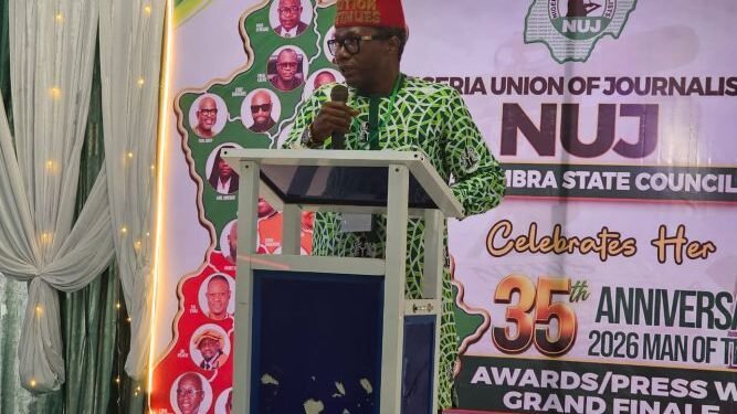 Soludo support for journalists pledged as Anambra government urges responsible reporting at NUJ 35th anniversary