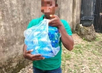 Alcohol Smuggling into Prison: Woman Intercepted at Ibara Custodial Centre