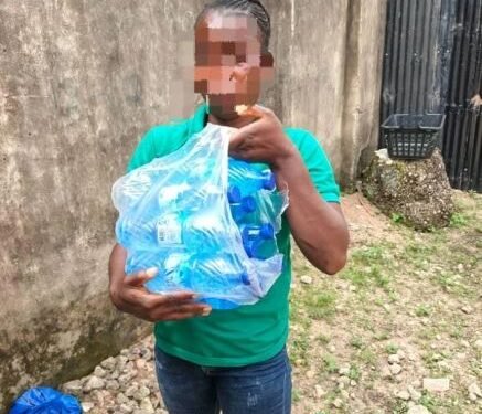 Alcohol Smuggling into Prison: Woman Intercepted at Ibara Custodial Centre
